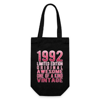 Edition Limitée Depuis 1992 Anniversaire Millésime 1992 - Sac à bouteille - noir - Devant