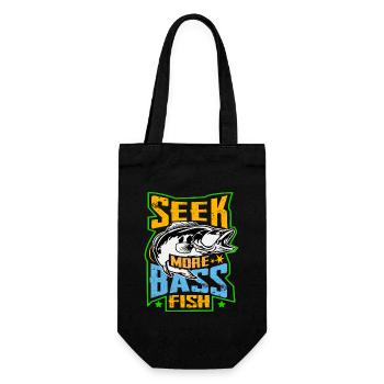 Suchen Sie mehr Barschfische - Geschenkbeutel für Flaschen - Schwarz - Vorne