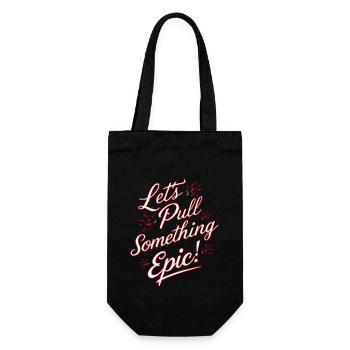 Tractor Pulling Tractor Pulling Tractor Power Farm - Gift Bag for Bottles - black - Front