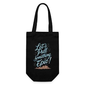 Tractor Pulling Tractor Pulling Tractor Power Farm - Gift Bag for Bottles - black - Front