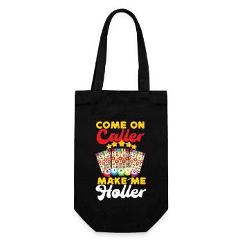 Bingo Player Come On Caller Make - Gift Bag for Bottles - black - Front