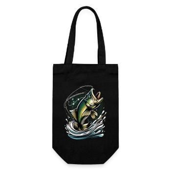 Poisson bar - Sac à bouteille - noir - Devant