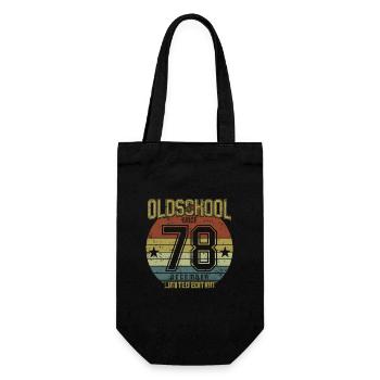 Décembre 1978 - Anniversaire en décembre Oldschool - Sac à bouteille - noir - Devant