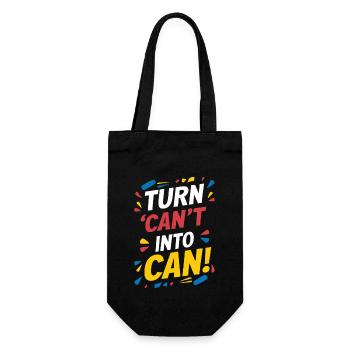 Convertir Impossible de pouvoir être capable - Sac à bouteille - noir - Devant