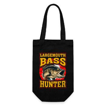 Chasseur d’achigan à grande bouche - Sac à bouteille - noir - Devant