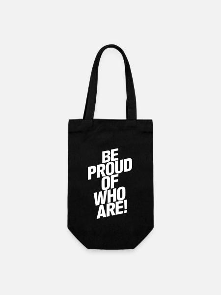Soyez fier de vous - Sac à bouteille - noir
