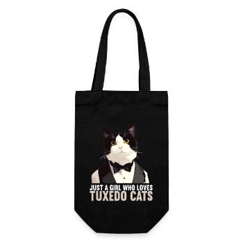 Tuxedo Chaton Tuxedo Cat - Sac à bouteille - noir - Devant