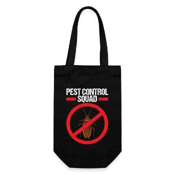Pest Control Exterminator - Gift Bag for Bottles - black - Front
