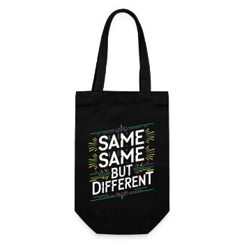 Same Same But different Thailand Traveller Rucksack - Geschenkbeutel für Flaschen - Schwarz - Vorne