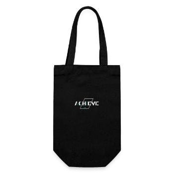 Achieve, Believe: The Power of Possibility - Gift Bag for Bottles - black - Front