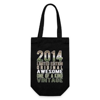 Edition Limitée Depuis 2014 Anniversaire Millésime 2014 - Sac à bouteille - noir - Devant
