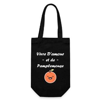 Humour Pamplemousse - Sac à bouteille - noir - Devant
