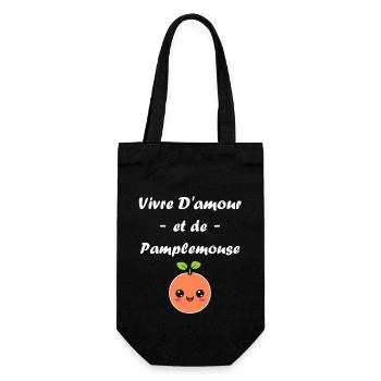 Humour Pamplemousse - Sac à bouteille - noir - Devant