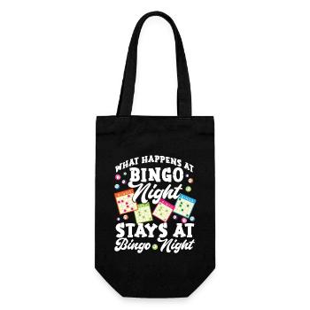 Joueur de bingo Que se passe-t-il au bingo ? - Sac à bouteille - noir - Devant