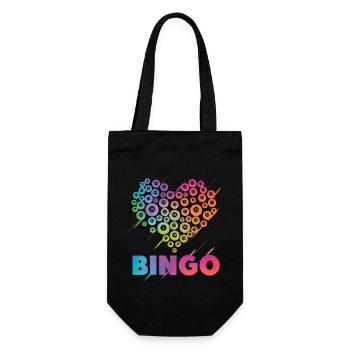 Bingo Player Heart Bingo - Sac à bouteille - noir - Devant