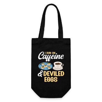 Oeufs farcis Oeufs farcis - Sac à bouteille - noir - Devant