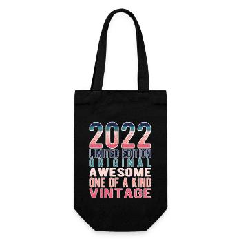 Edition limitée depuis 2022 Anniversaire Millésime 2022 - Sac à bouteille - noir - Devant