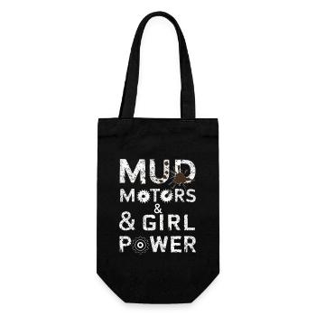 Tractor Pulling Tractor Pulling Tractor Power Farm - Gift Bag for Bottles - black - Front