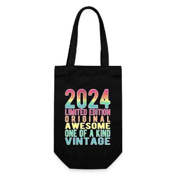 Edition limitée depuis 2024 Anniversaire Millésime 2024 - Sac à bouteille - noir - Devant