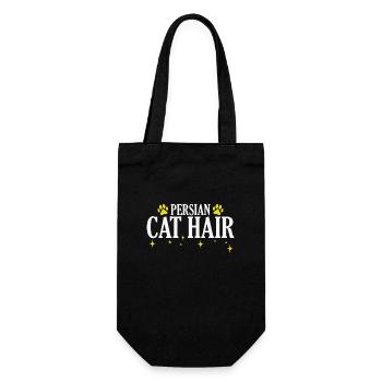 Persian Cat Hair Hauskatze - Geschenkbeutel für Flaschen - Schwarz - Vorne
