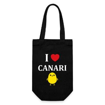 Humour Canari - Sac à bouteille - noir - Devant