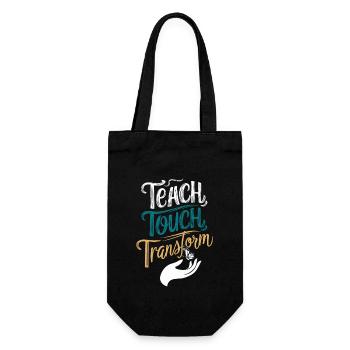 Sonderpädagogik-lehrer „sped Teacher Inclusion“ - Geschenkbeutel für Flaschen - Schwarz - Vorne