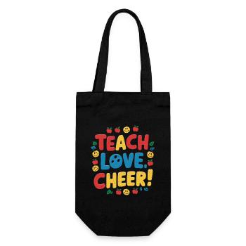 Special Education Teacher "sped Teacher Inclusion" - Gift Bag for Bottles - black - Front