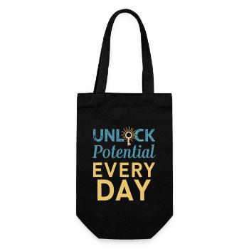Sonderpädagogik-lehrer „sped Teacher Inclusion“ - Gift Bag for Bottles - black - Front
