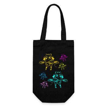 Safari Girafe Girafe - Sac à bouteille - noir - Devant