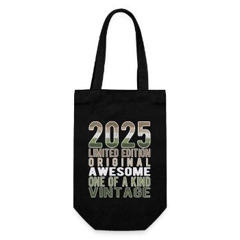 Edition limitée depuis 2025 Anniversaire Millésime 2025 - Sac à bouteille - noir - Devant