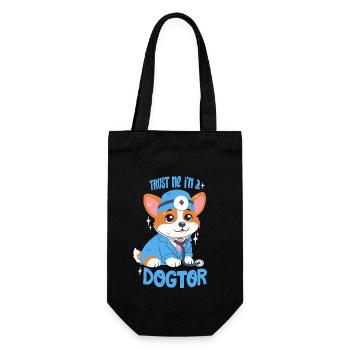 Croyez-moi, je suis un Dogtor - Sac à bouteille - noir - Devant