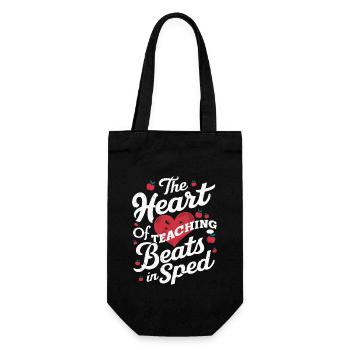 Sonderpädagogik-lehrer „sped Teacher Inclusion“ - Gift Bag for Bottles - black - Front