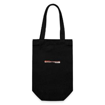 Embrace Greatness Daily - Gift Bag for Bottles - black - Front