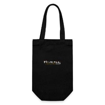 Unstoppable Fearless - Gift Bag for Bottles - black - Front