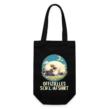 Official Sheep Shirt Official Sleep Shirt - Gift Bag for Bottles - black - Front