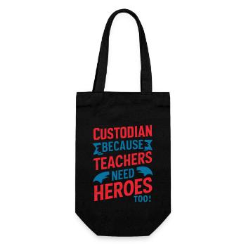 Administrateurs scolaires Personnel scolaire Concierges - Sac à bouteille - noir - Devant