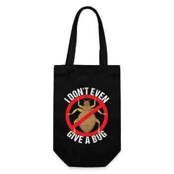 Pest Control Exterminators - Gift Bag for Bottles - black - Front