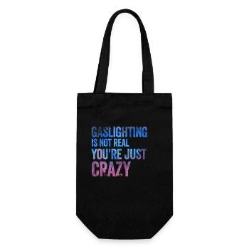 Gaslighting extrême : vous n’êtes pas fou - Sac à bouteille - noir - Devant