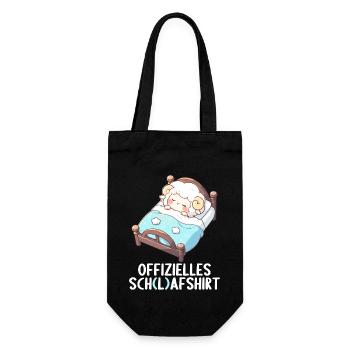 Official Sheep Shirt Official Sleep Shirt - Gift Bag for Bottles - black - Front