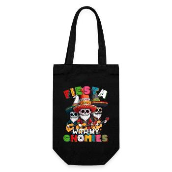 Drôle de Gnomes Fiesta Vacances Mexicaines - Sac à bouteille - noir - Devant