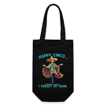 Drôle Confus Président Humour Mexicain - Sac à bouteille - noir - Devant