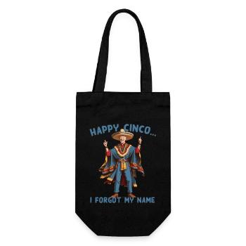 Drôle de président confus Fête mexicaine - Sac à bouteille - noir - Devant