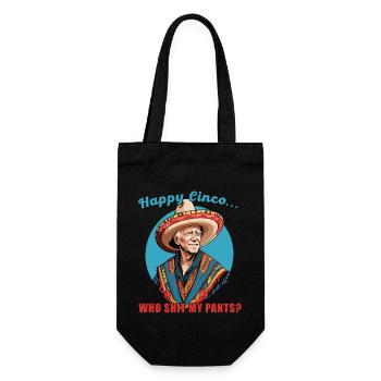Drôle de président confus Fête mexicaine - Sac à bouteille - noir - Devant