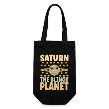 Astronomie Mignonne Planète Système Solaire Galaxie - Sac à bouteille - noir - Devant