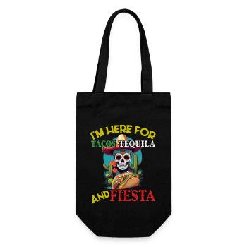 Drôle de Fiesta Disant Fête Mexicaine - Sac à bouteille - noir - Devant