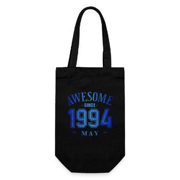 May 1994 - Geburtstag im Mai Awesome - Geschenkbeutel für Flaschen - Schwarz - Vorne
