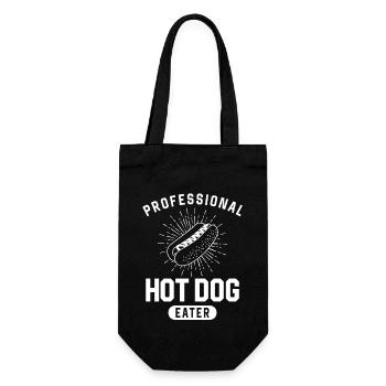 Hot Dog Adult Professional Hot Dog - Geschenkbeutel für Flaschen - Schwarz - Vorne