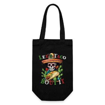 Drôle de tacos Dicton Cinco De Mayo Mexicain - Sac à bouteille - noir - Devant