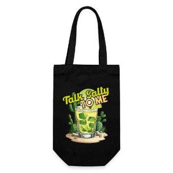 Funny Tequila Saying Cinco De Mayo Design - Gift Bag for Bottles - black - Front