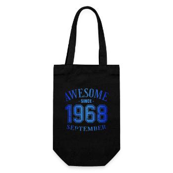 Septembre 1968 - Anniversaire en septembre Génial - Sac à bouteille - noir - Devant